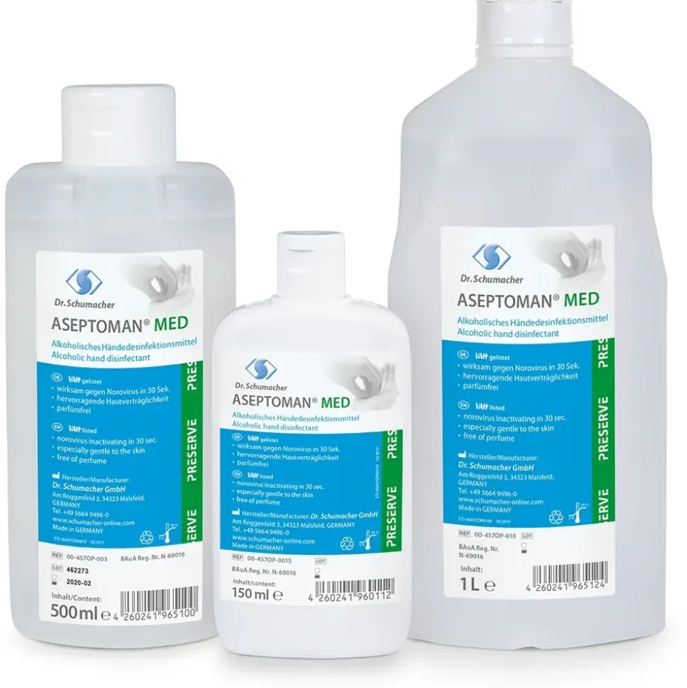 Dr. Schumacher Aseptoman Med Händedesinfektion 500 ml