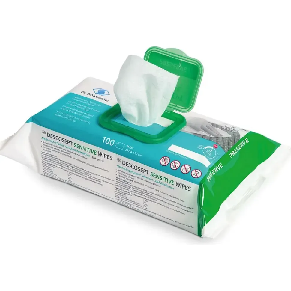 Dr. Schumacher Descosept Sensitive Wipes 60 St.
