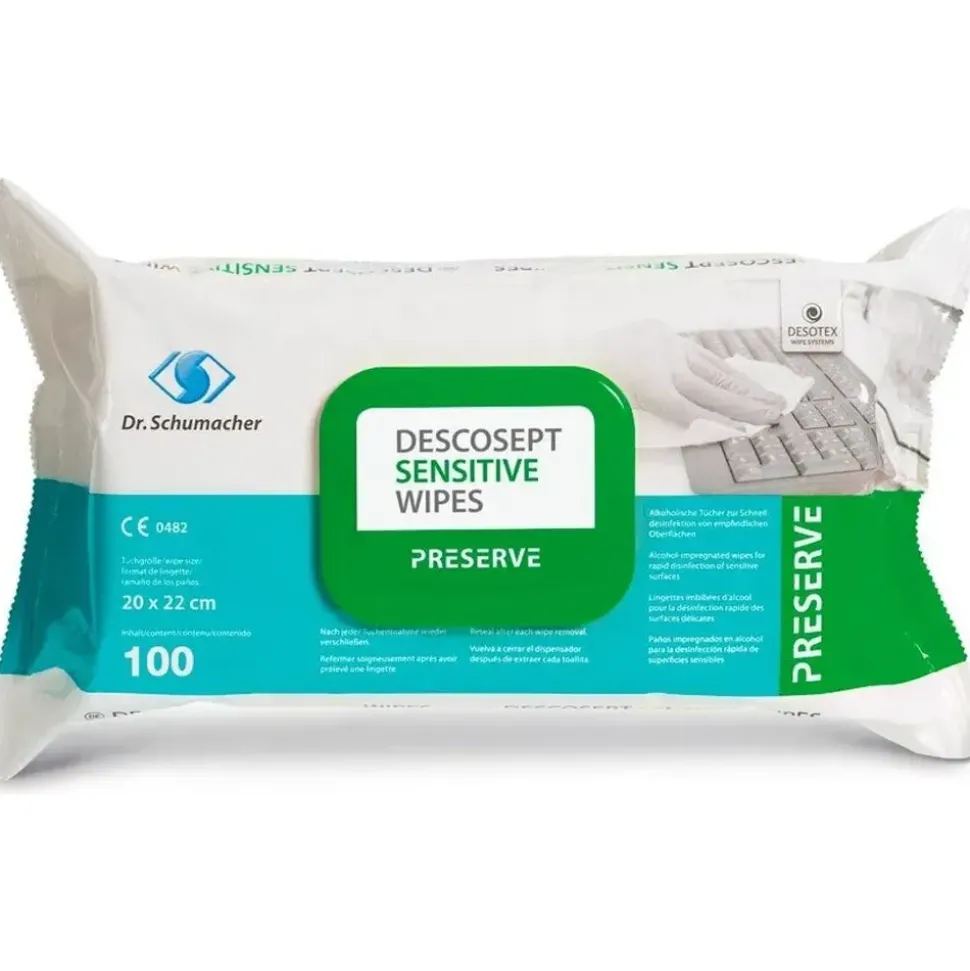 Dr. Schumacher Descosept Sensitive Wipes 60 St.