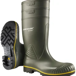 Dunlop Acifort Heavy Duty Gummistiefel Grün 48