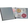 Durable CD / DVD Album 96 schwarz / silber