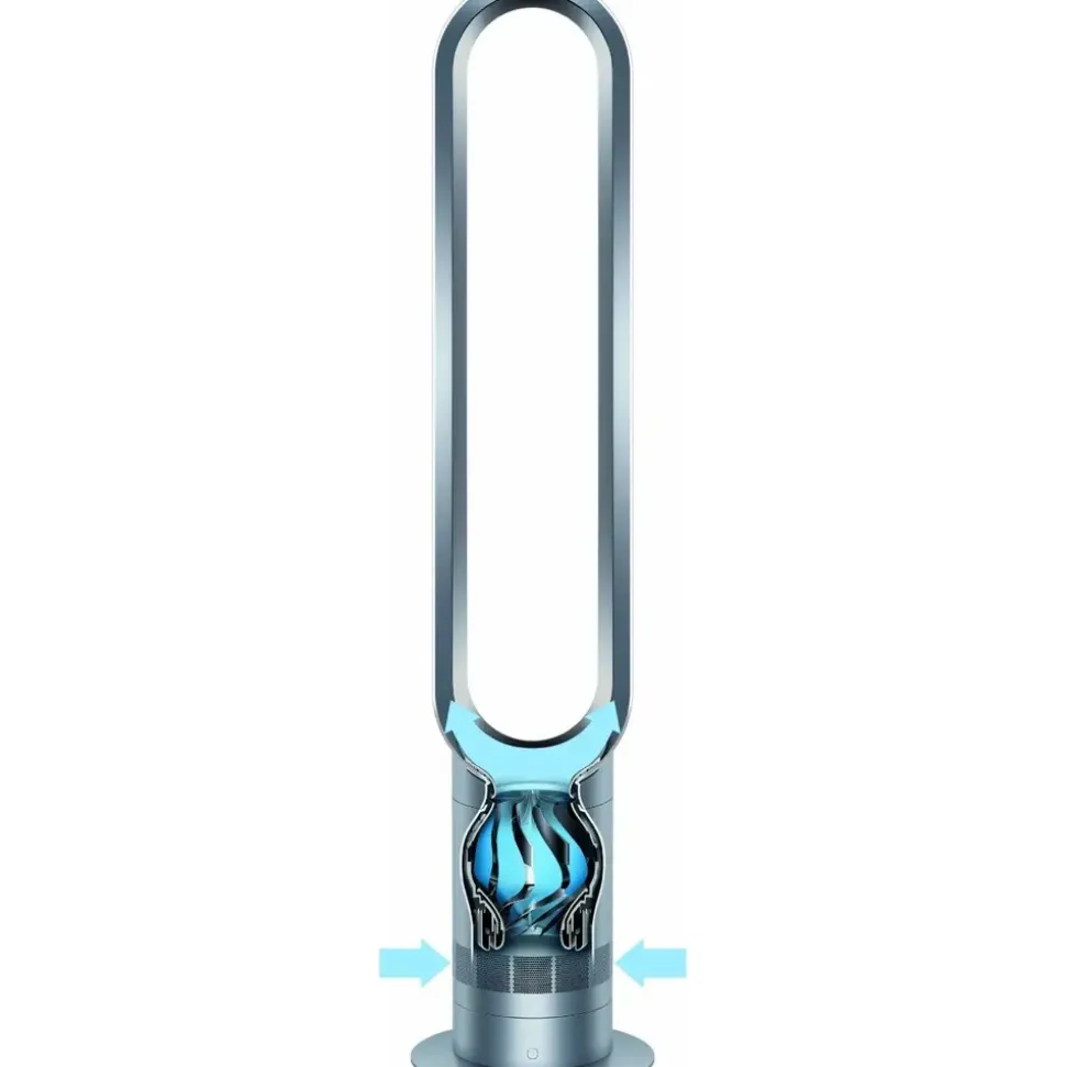 Dyson AM07 Turmventilator weiß/silber inkl. Fernbedienung