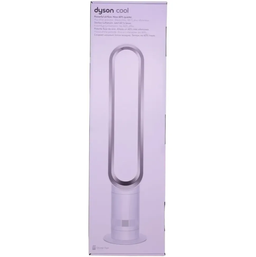 Dyson AM07 Turmventilator weiß/silber inkl. Fernbedienung