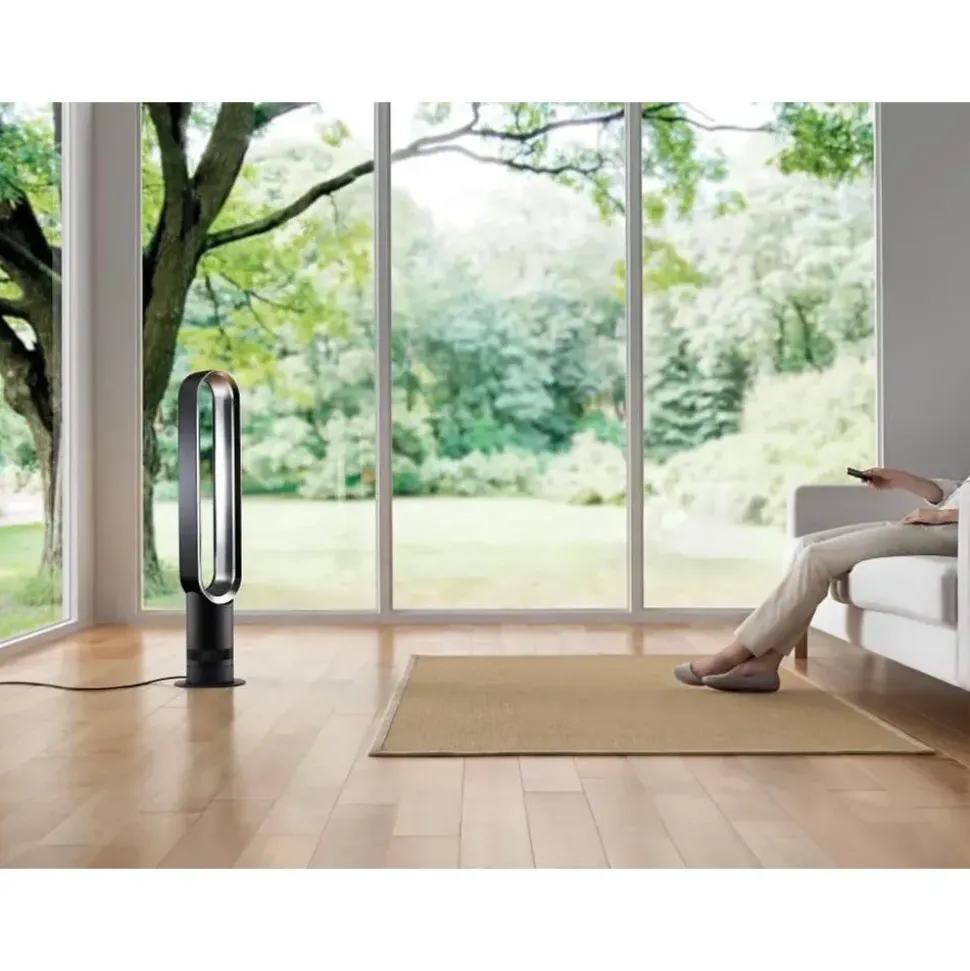 Dyson AM07 Turmventilator weiß/silber inkl. Fernbedienung
