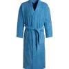 Egeria Bademantel Topas Blau M