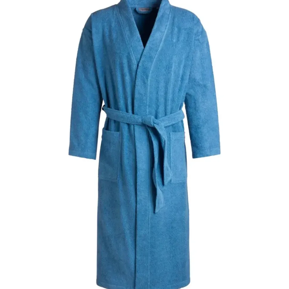 Egeria Bademantel Topas Blau M