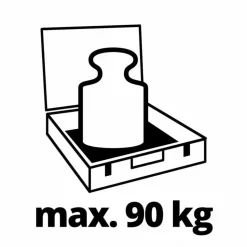 Einhell E-Case M Transportkoffer 442 x 330 x 290 mm rot, schwarz