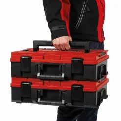 Einhell E-Case S-F Systemkoffer unbefüllt rot 44,4 x 33 x 13,1 cm