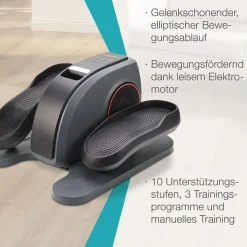 eloneo Mini-Ellipsentrainer Schwarz