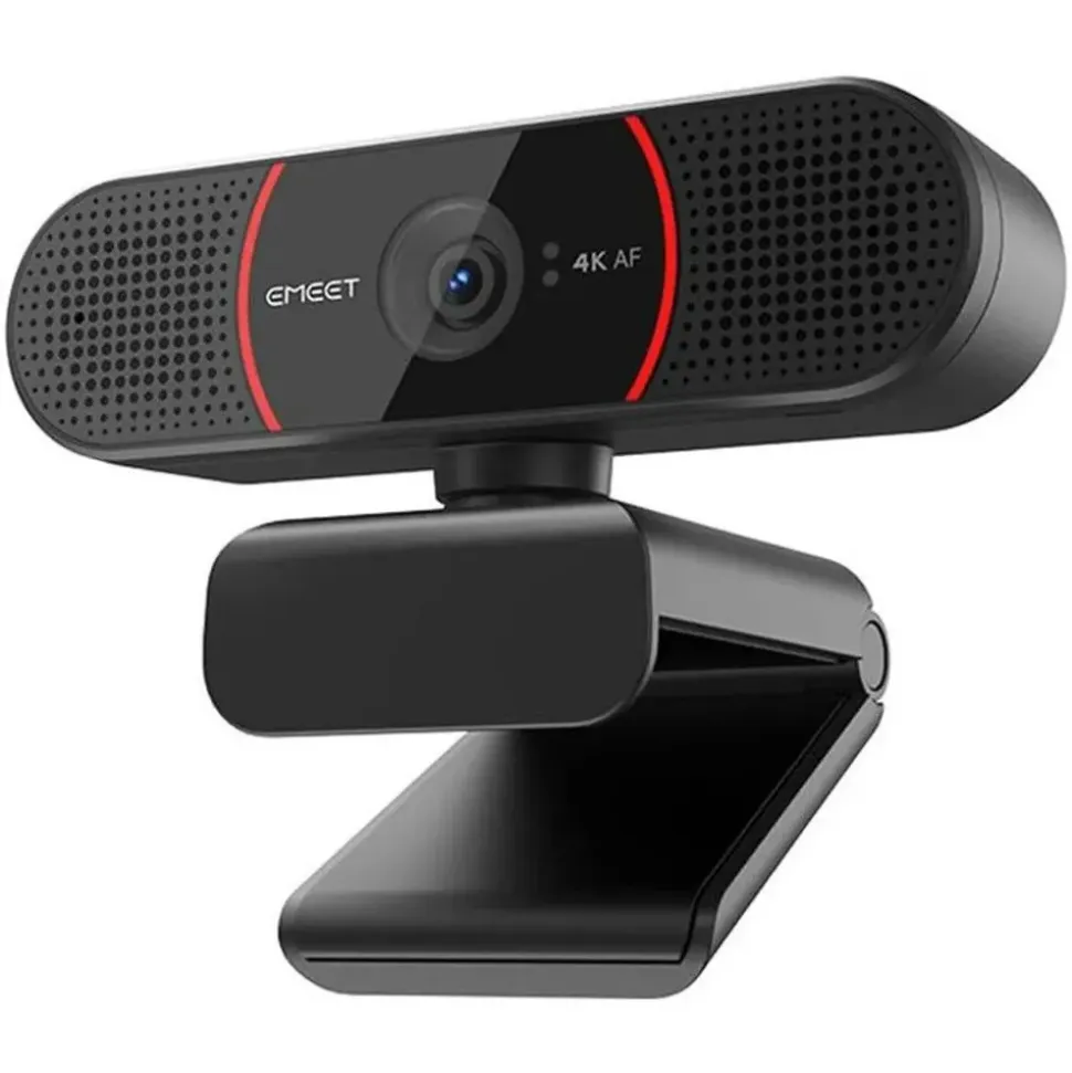eMeet C960 4K Schwarz/Rot