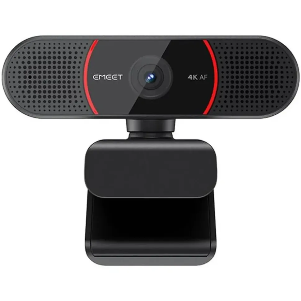 eMeet C960 4K Schwarz/Rot