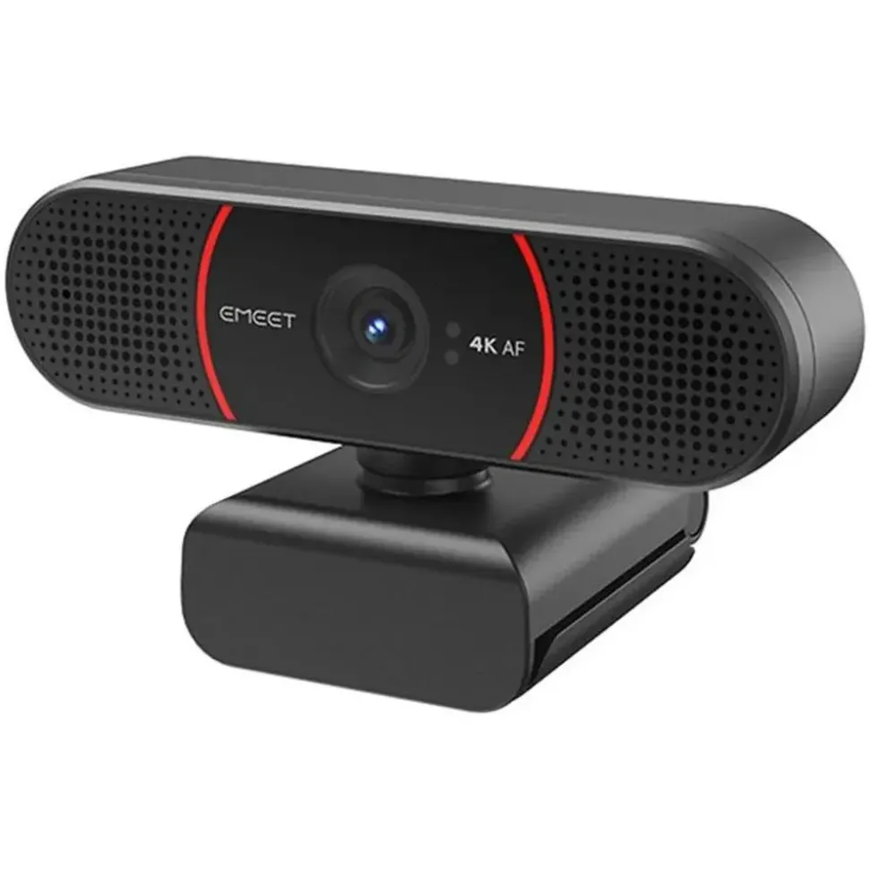 eMeet C960 4K Schwarz/Rot