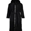 Emporio Armani Sponge Bademantel Schwarz L