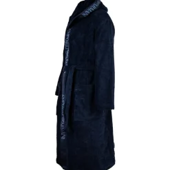 Emporio Armani Sponge Bademantel Blau M