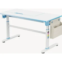 [en.casa] Kinderschreibtisch Kuosa Blau / Weiß