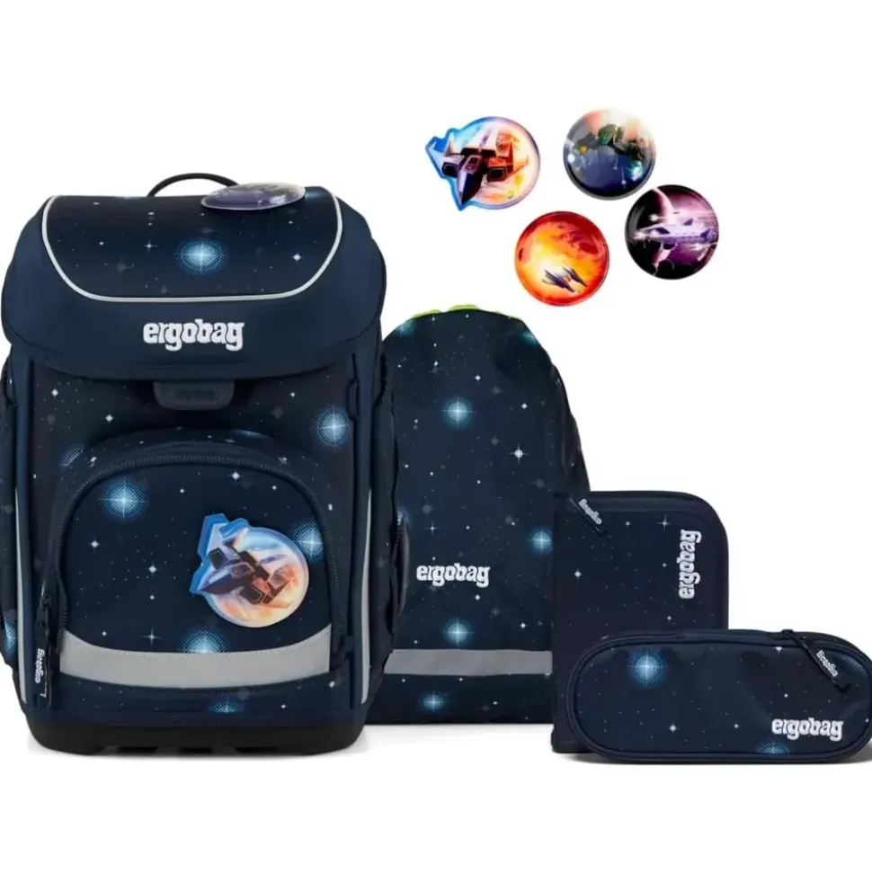 ergobag Cubo 5-tlg. blau|lila
