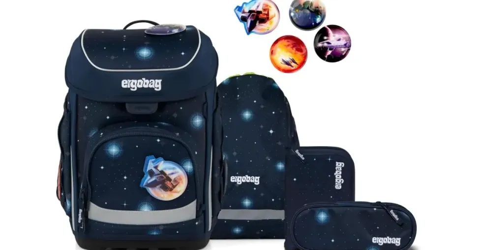 ergobag Cubo 5-tlg. blau|lila