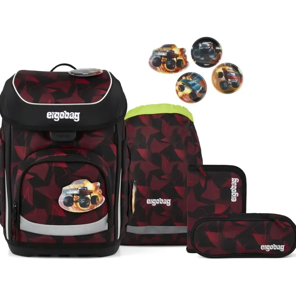 ergobag Cubo 5-tlg. UnaufhaltBär schwarz