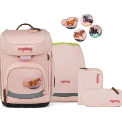 ergobag Cubo 5-tlg. Unzähmbär Rosa