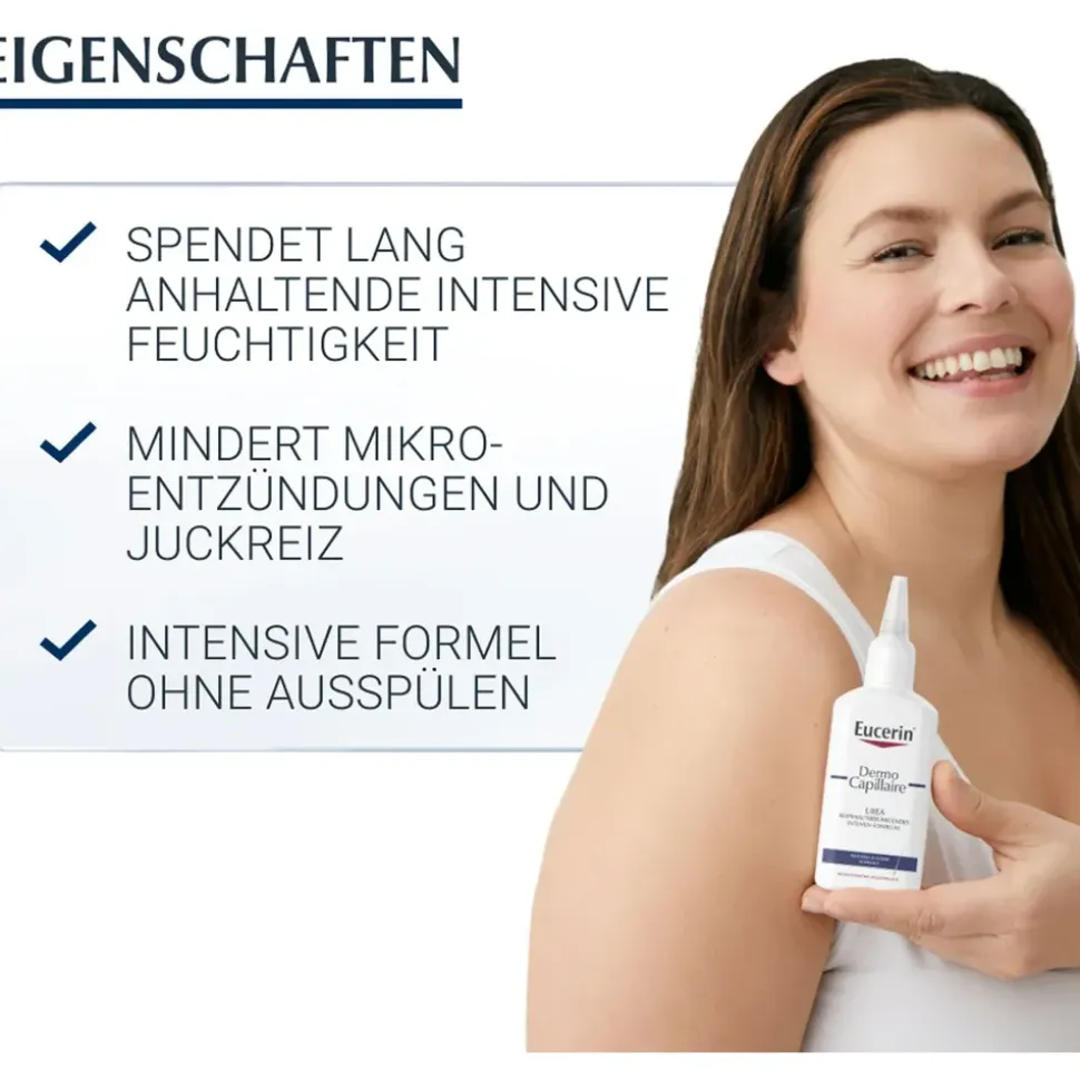 Eucerin DermoCapillaire Kopfhautberuhigendes Urea Intensiv-Tonikum 100 ml