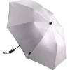 Euroschirm Telescope handsfree UV Schirm Silber Metalic one Size