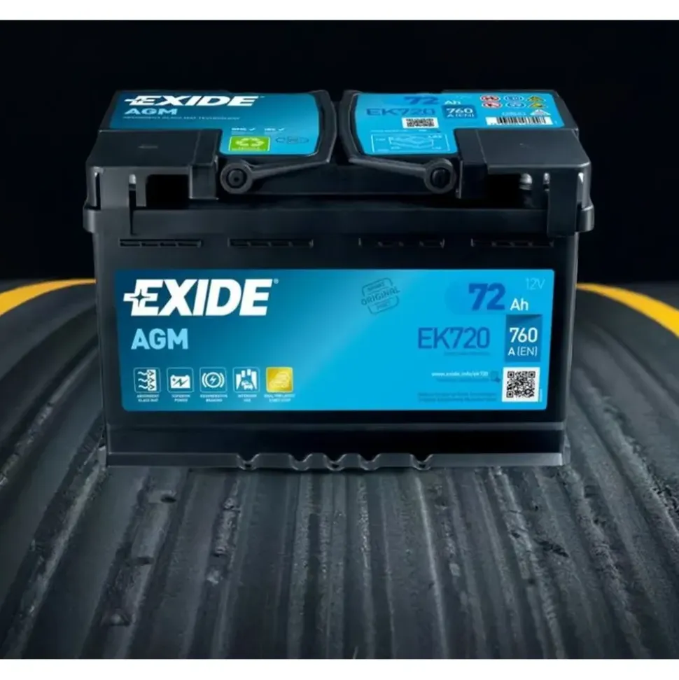 Exide EK720 AGM 72Ah 12V