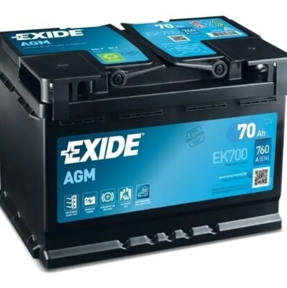Exide EK720 AGM 72Ah 12V
