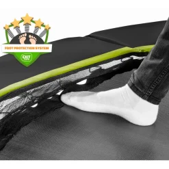 EXIT TOYS Silhouette sports Bodentrampolin 366 cm schwarz