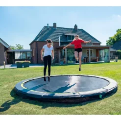 EXIT TOYS Silhouette sports Bodentrampolin 366 cm schwarz
