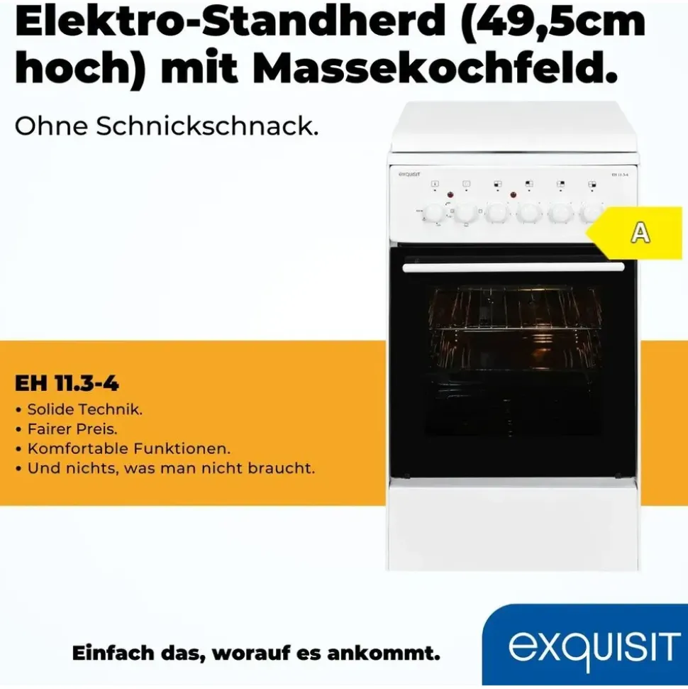 Exquisit EH 11.3-4 Weiß