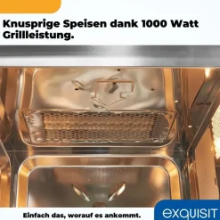 Exquisit EMW20-DG-020 silber