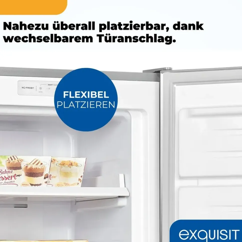 Exquisit GS5231-NF-H-040C Silber
