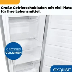 Exquisit GS5231-NF-H-040C Silber