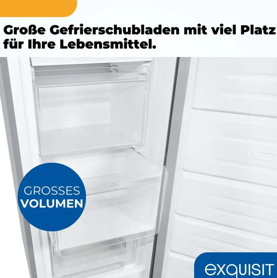 Exquisit GS5231-NF-H-040C Silber