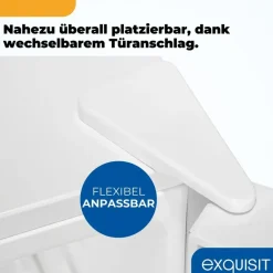 Exquisit KGC5231-60-E-050C Kühl-Gefrierkombination