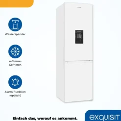 Exquisit KGC265-70-NF-WS-040C Kühl-Gefrierkombination