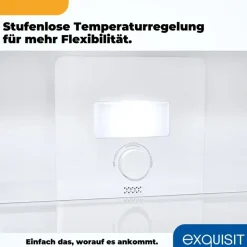 Exquisit KGC265-70-NF-WS-040C Kühl-Gefrierkombination
