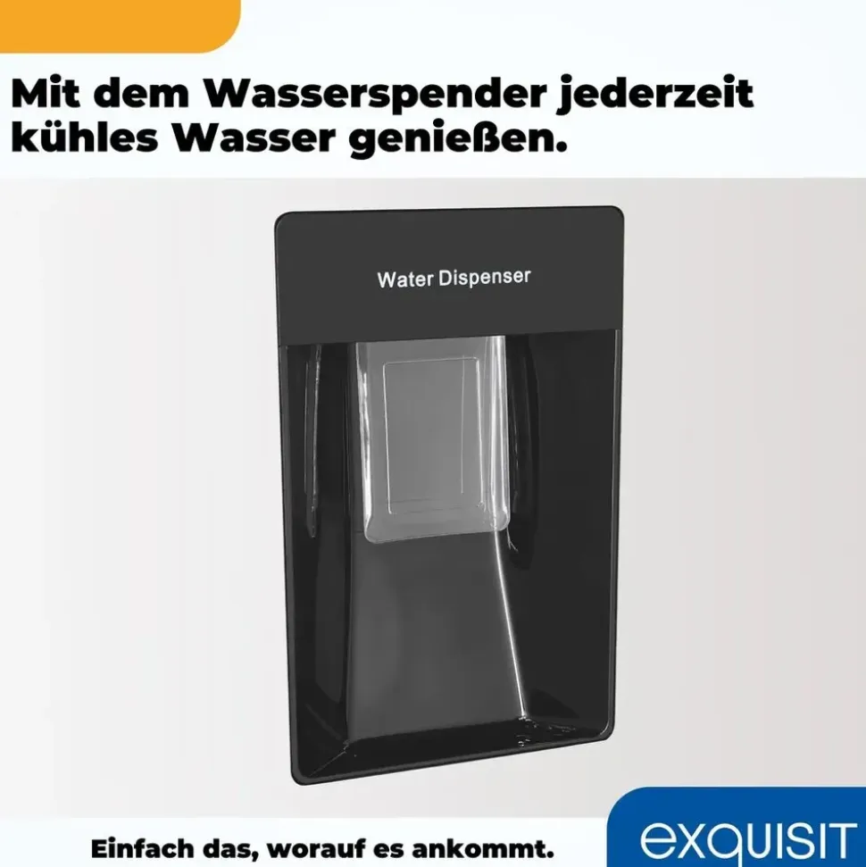 Exquisit KGC265-70-NF-WS-040C Kühl-Gefrierkombination