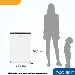 Exquisit KS15-4-051C Kühlschrank