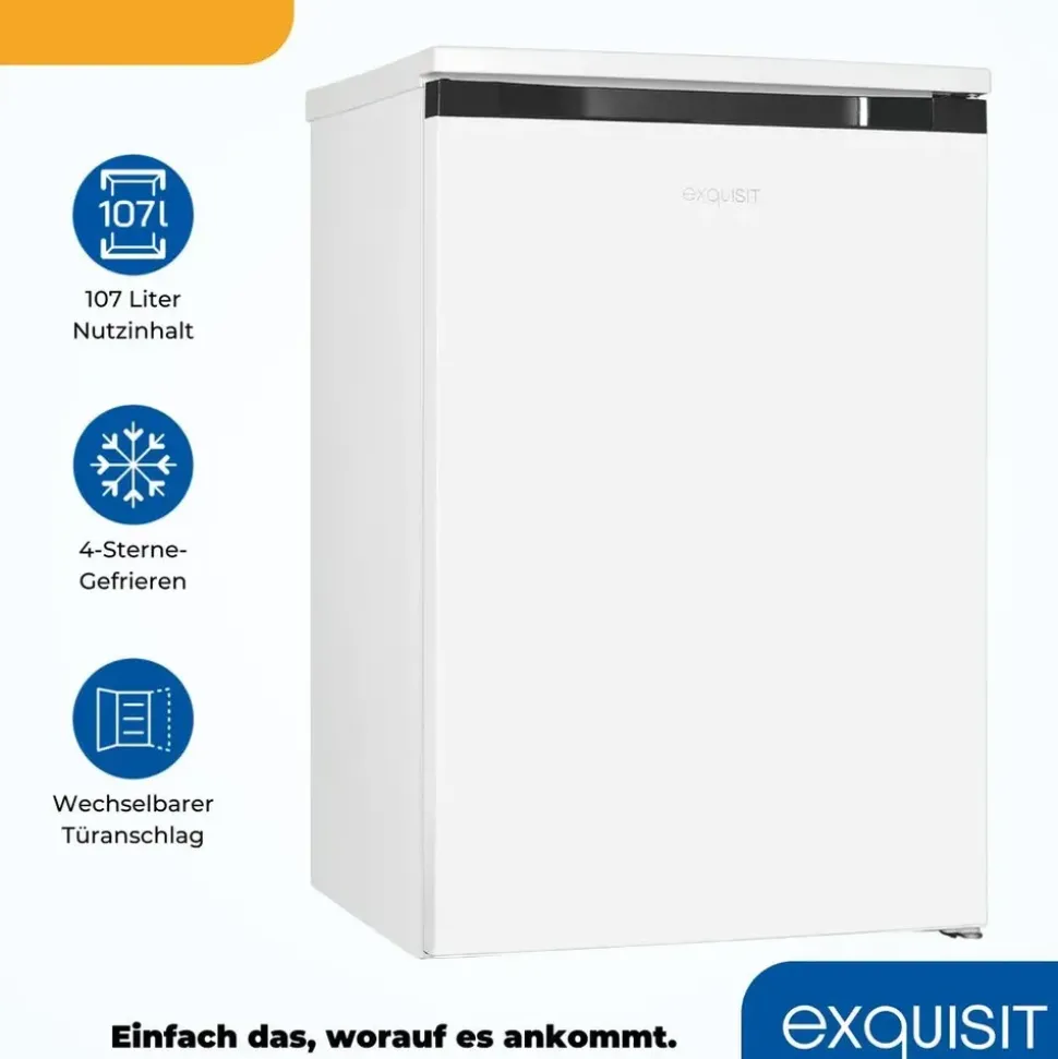 Exquisit KS15-4-051C Kühlschrank