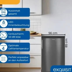 Exquisit KS16-4-HE-040E Kühlschrank