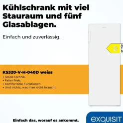 Exquisit KS320-V-H-040