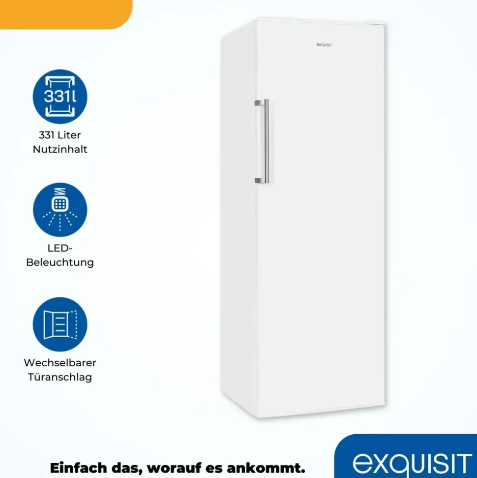 Exquisit KS350-V-H-040D Kühlschrank