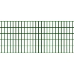 FA-Bausysteme Doppelstabmattenzaun 6/5/6 250 x 103 cm Moos
