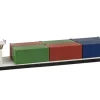 FALLER Flussfrachter mit Containern 131013 H0