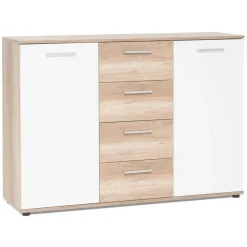 Finori Sideboard 120 x 85 x 35 cm Eiche