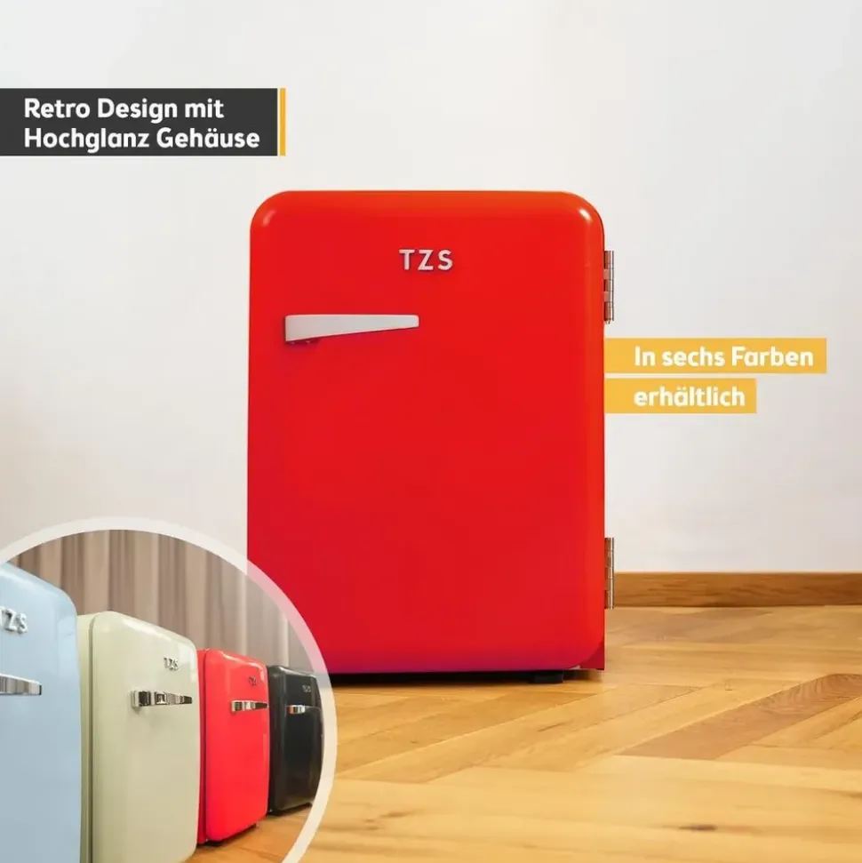 First Austria FA-5172-3-RE Getränkekühlschrank 40 l 56,2 cm hoch Rot