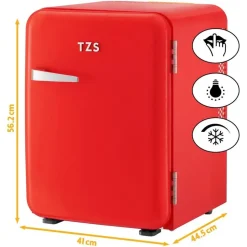 First Austria FA-5172-3-RE Getränkekühlschrank 40 l 56,2 cm hoch Rot