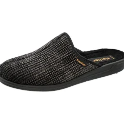 Fischer Markenschuh Pantoffeln Grau 43