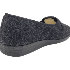 Fischer Markenschuh Pantoffeln Schwarz 47